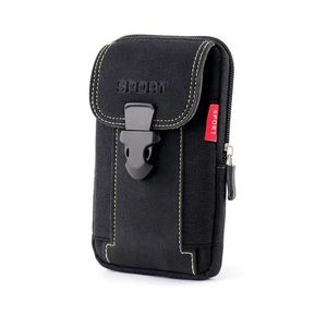 Fashion Multifunction PU Leather Fanny Waist Bag Casual Mobile Phone Case.